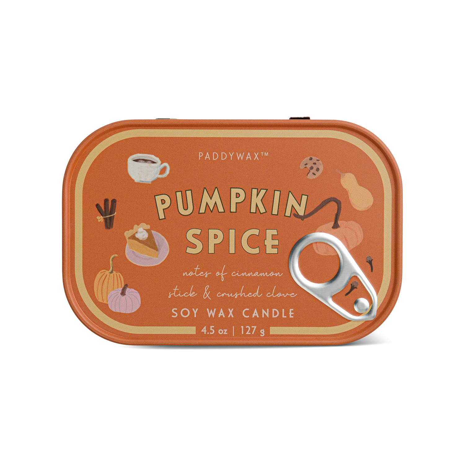 Świeca sojowa w puszce - Paddywax Bistro – Pumpkin Spice