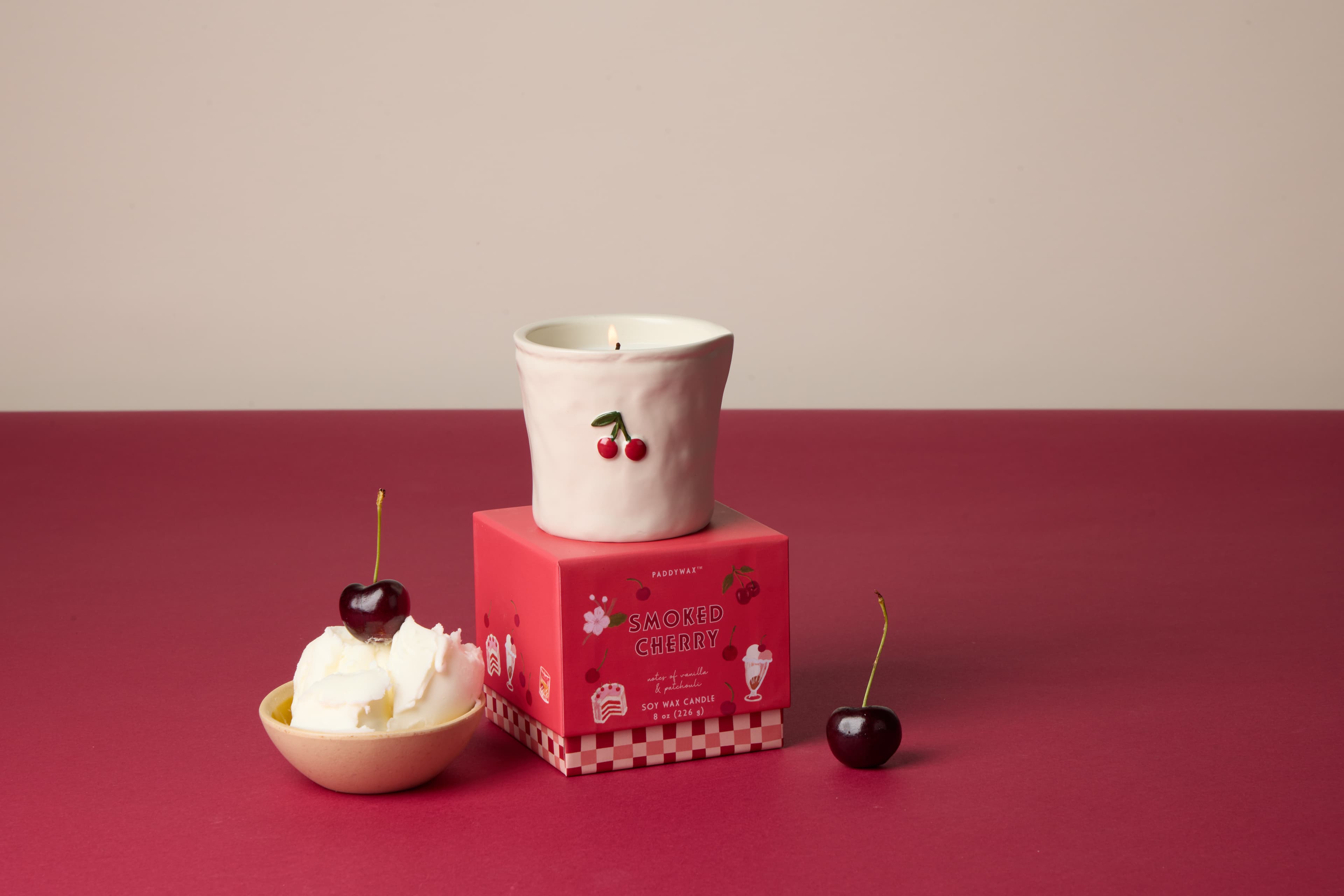 Świeca sojowa w ceramice - Bistro Paddywax – inne ujęcie