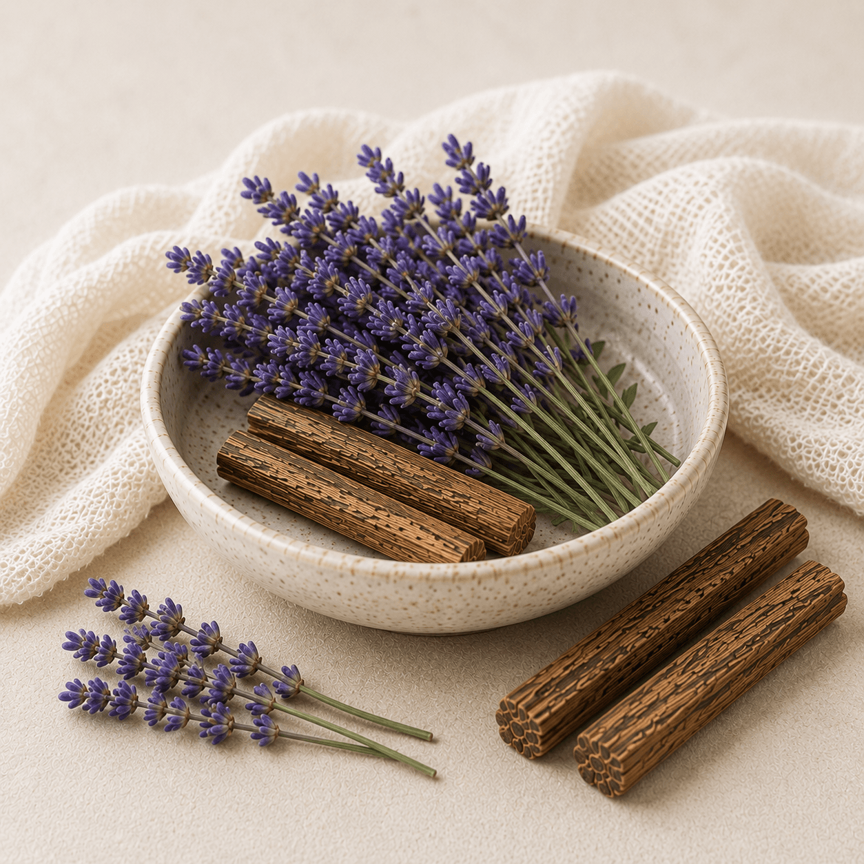 Świeca sojowa z olejkami eterycznymi (140g) – Made by Zen – inne ujęcie