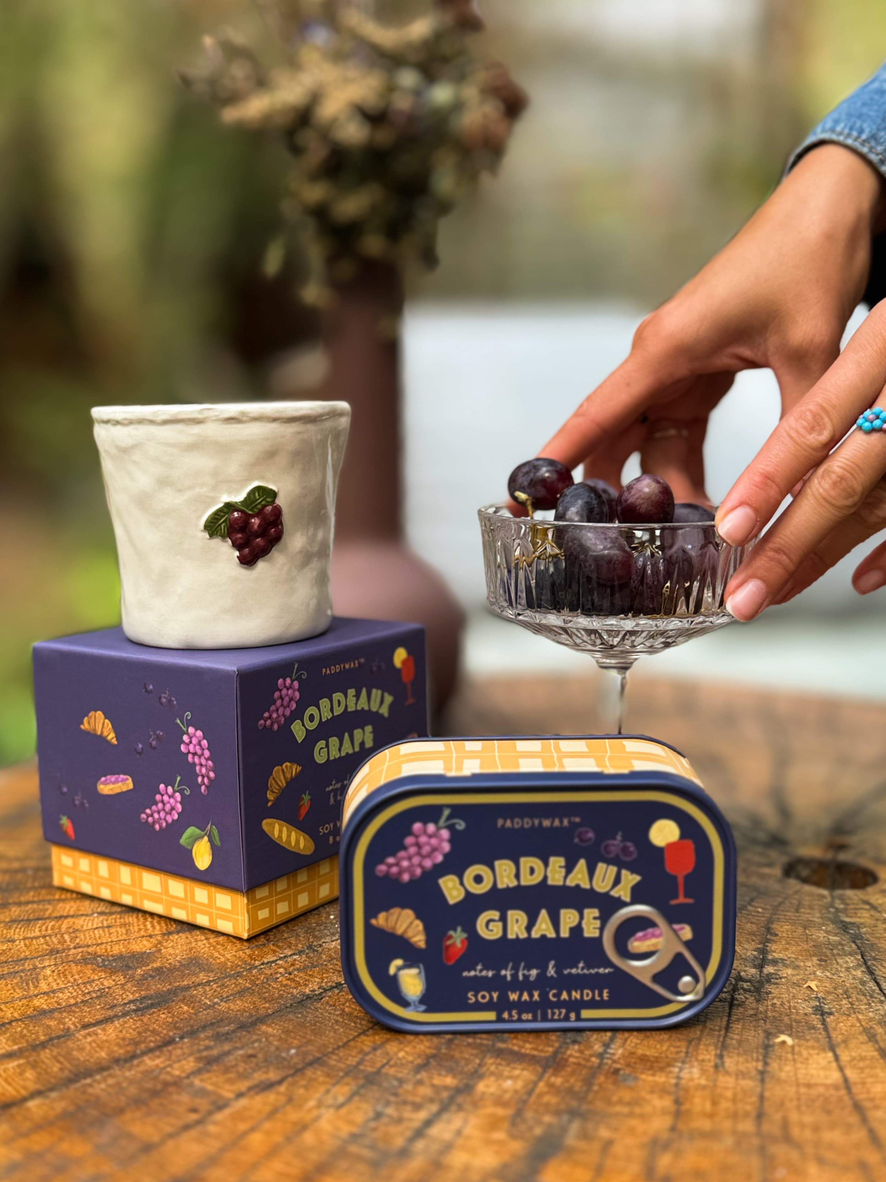 Świeca sojowa w ceramice - Bistro Paddywax – inne ujęcie