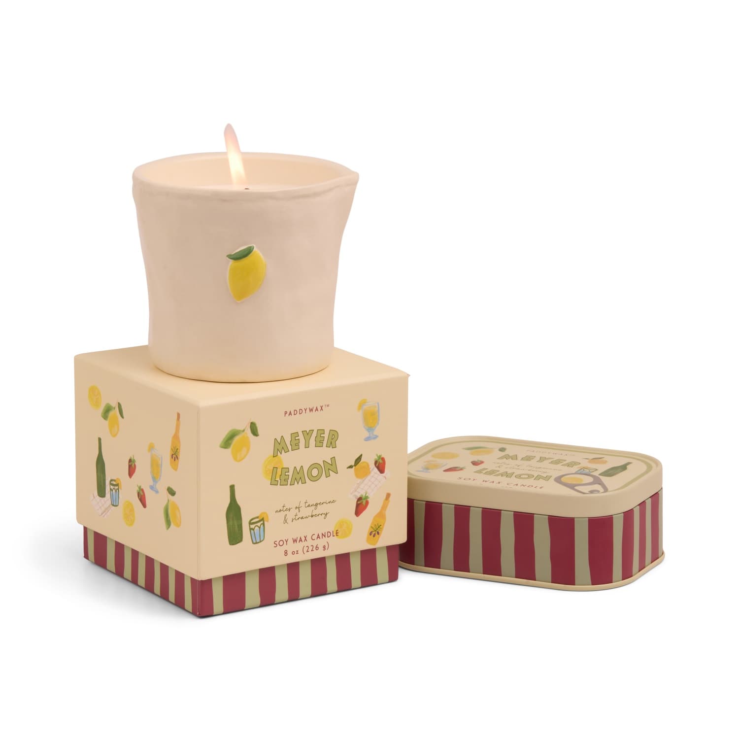 Świeca sojowa w ceramice - Bistro Paddywax – inne ujęcie
