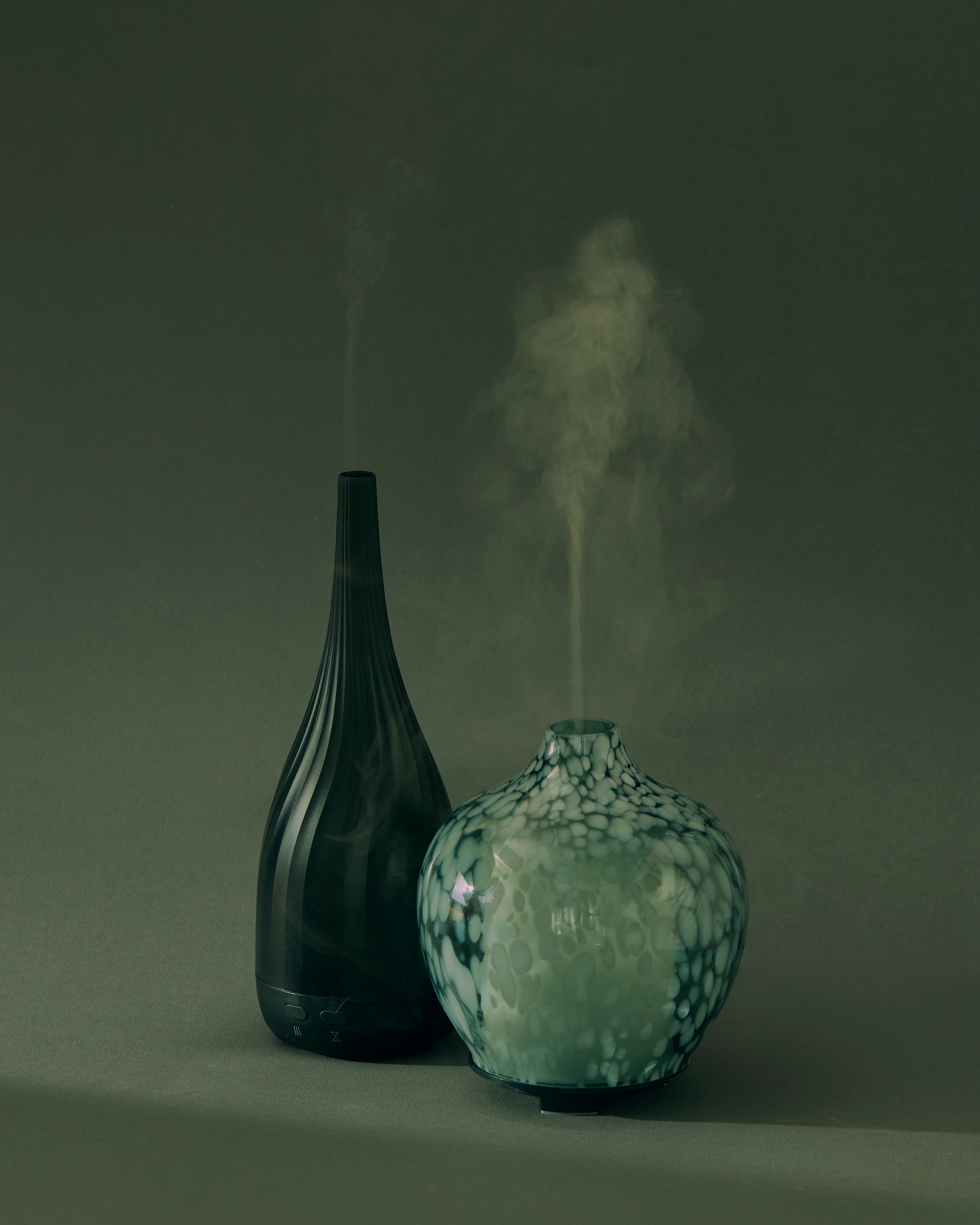 Dyfuzor ultradźwiękowy MERCURA szklany – MADE BY ZEN – inne ujęcie
