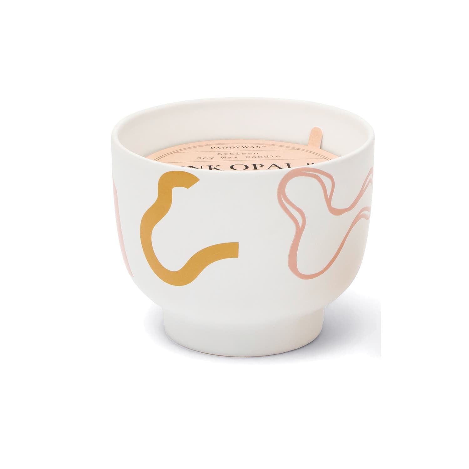 Świeca sojowa - Paddywax Wabi Sabi – Pink Opal & Persimmon