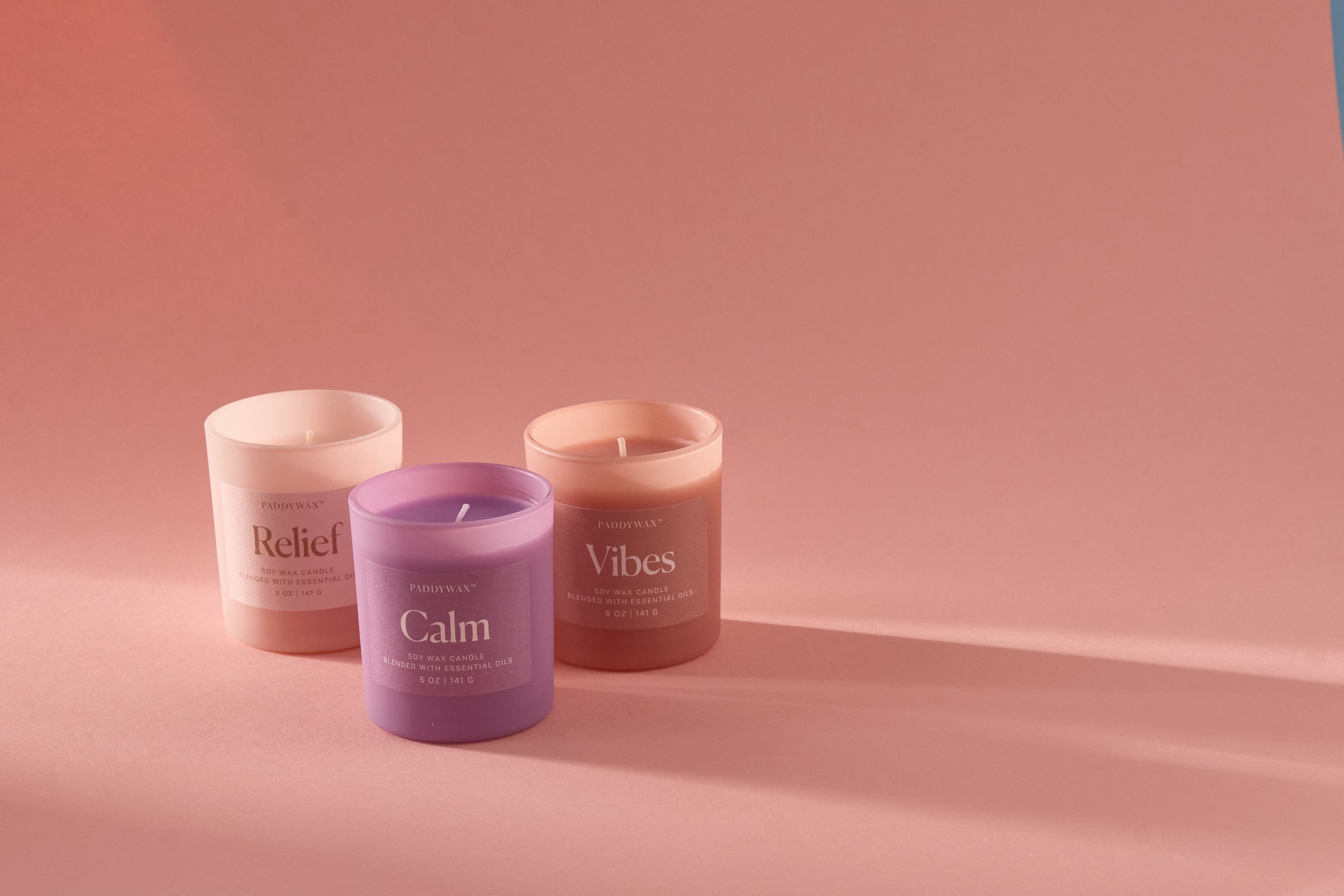 Świeca sojowa szklana - Paddywax Wellness – inne ujęcie