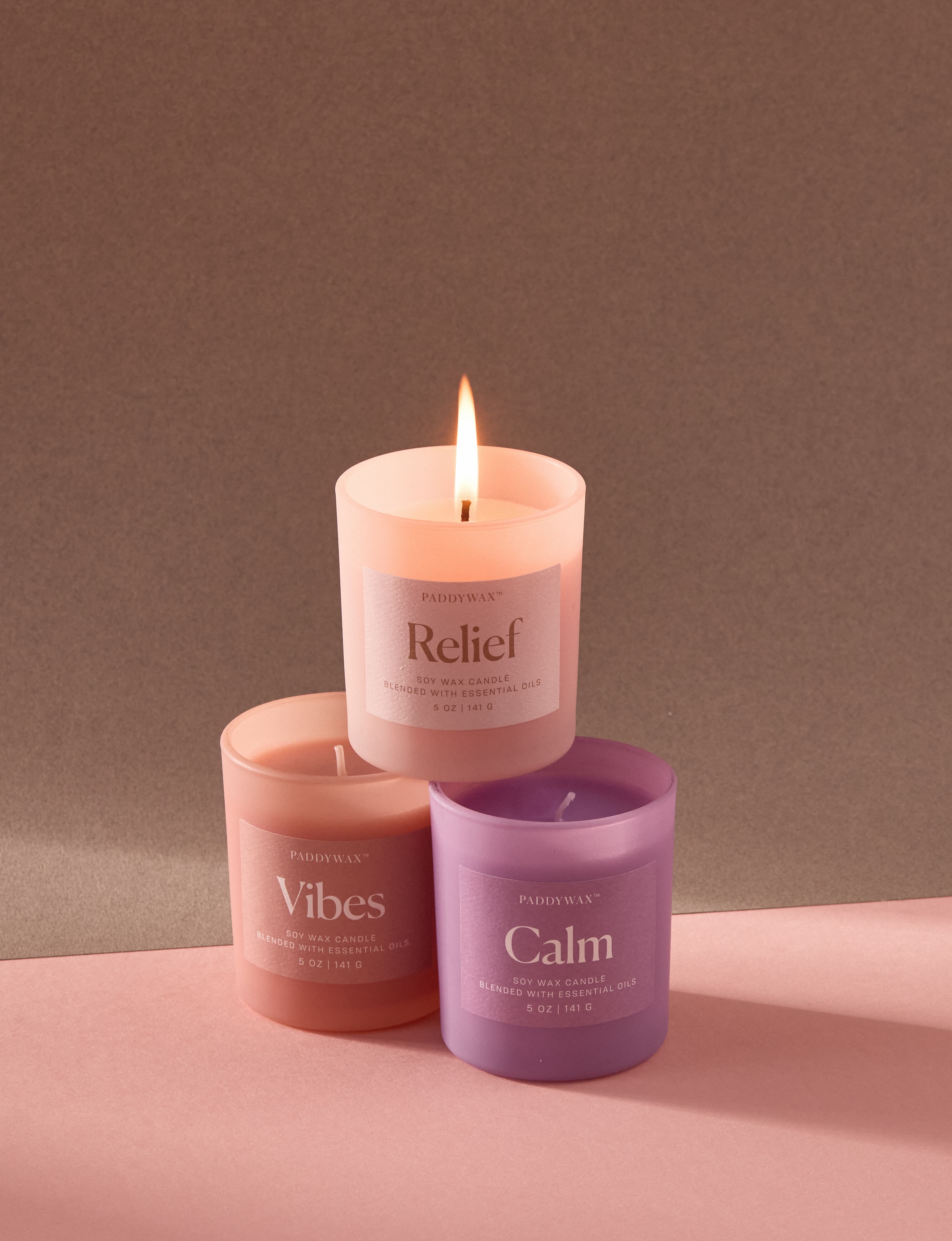 Świeca sojowa szklana - Paddywax Wellness – inne ujęcie