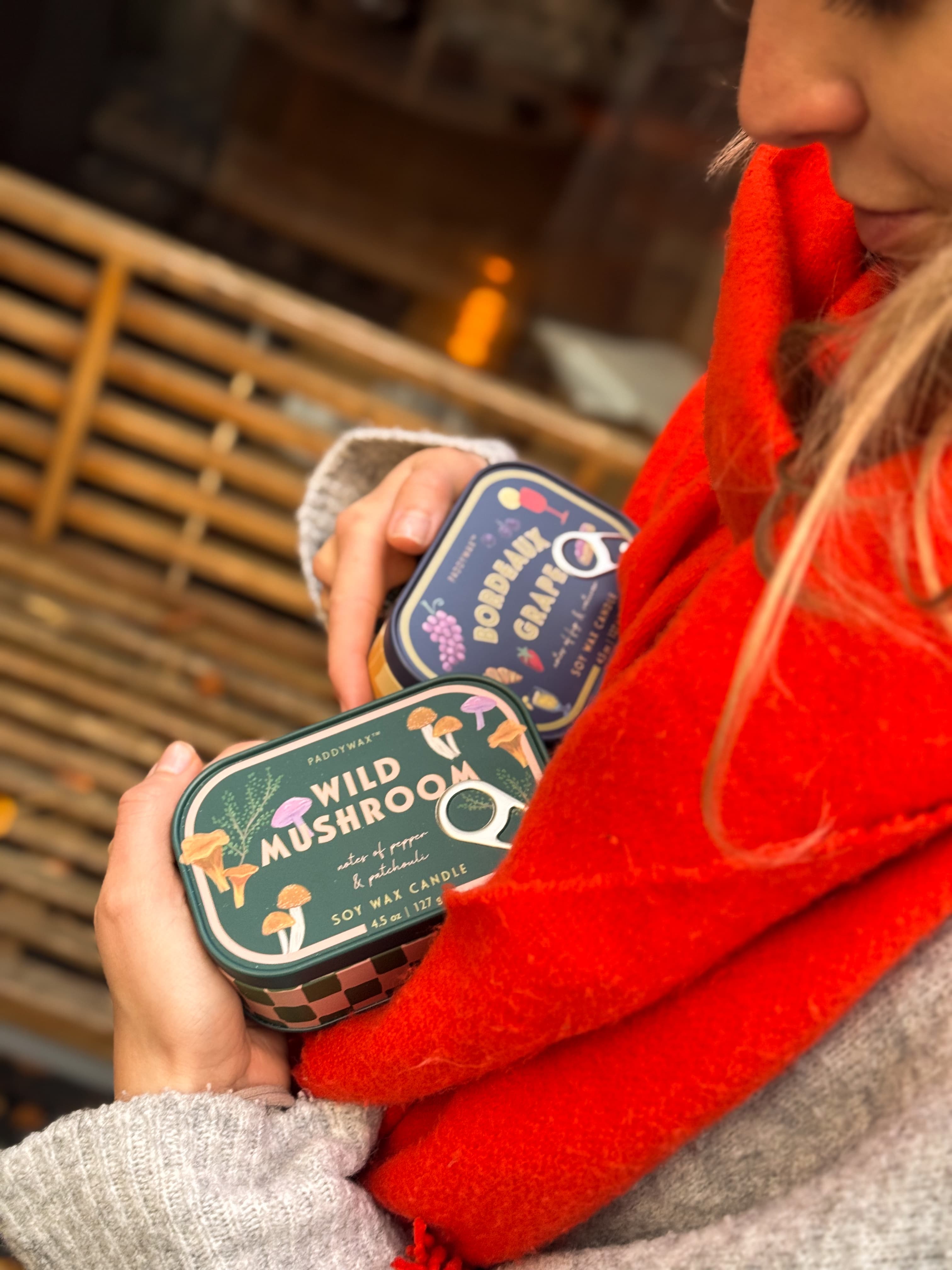 Świeca sojowa w puszce - Paddywax Bistro – inne ujęcie