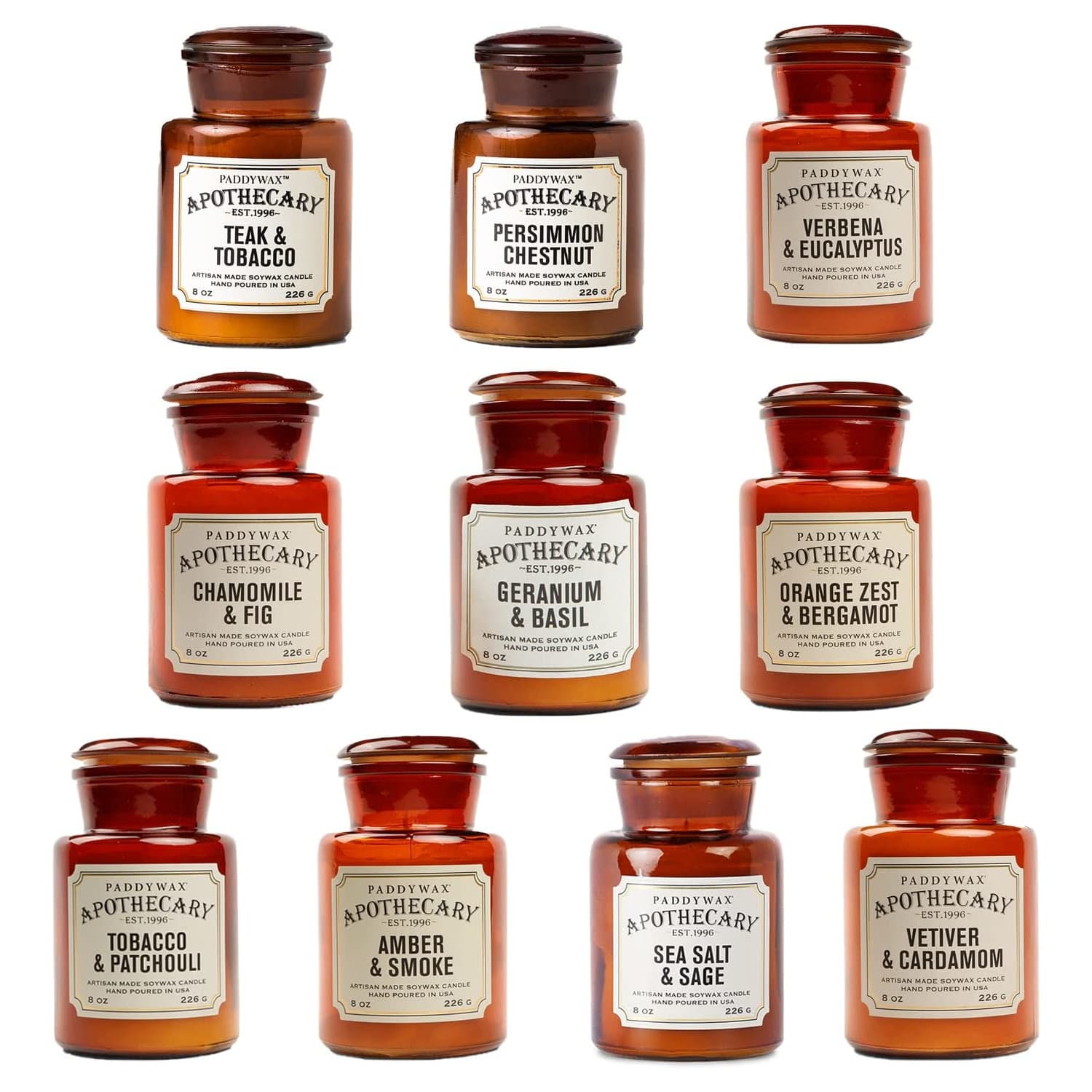 Świeca sojowa w słoju - Paddywax Apothecary – inne ujęcie