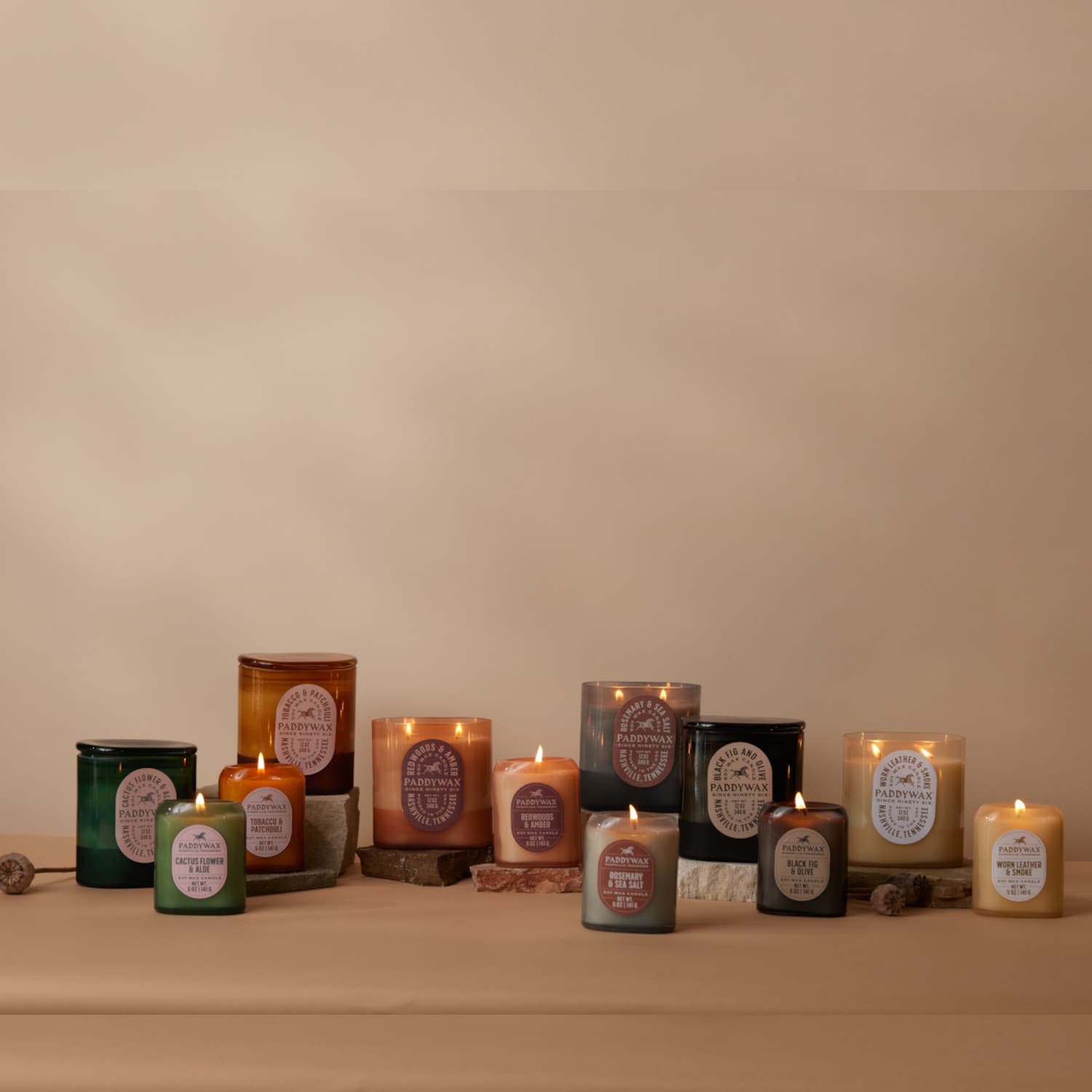 Świeca sojowa - Paddywax Vista – inne ujęcie