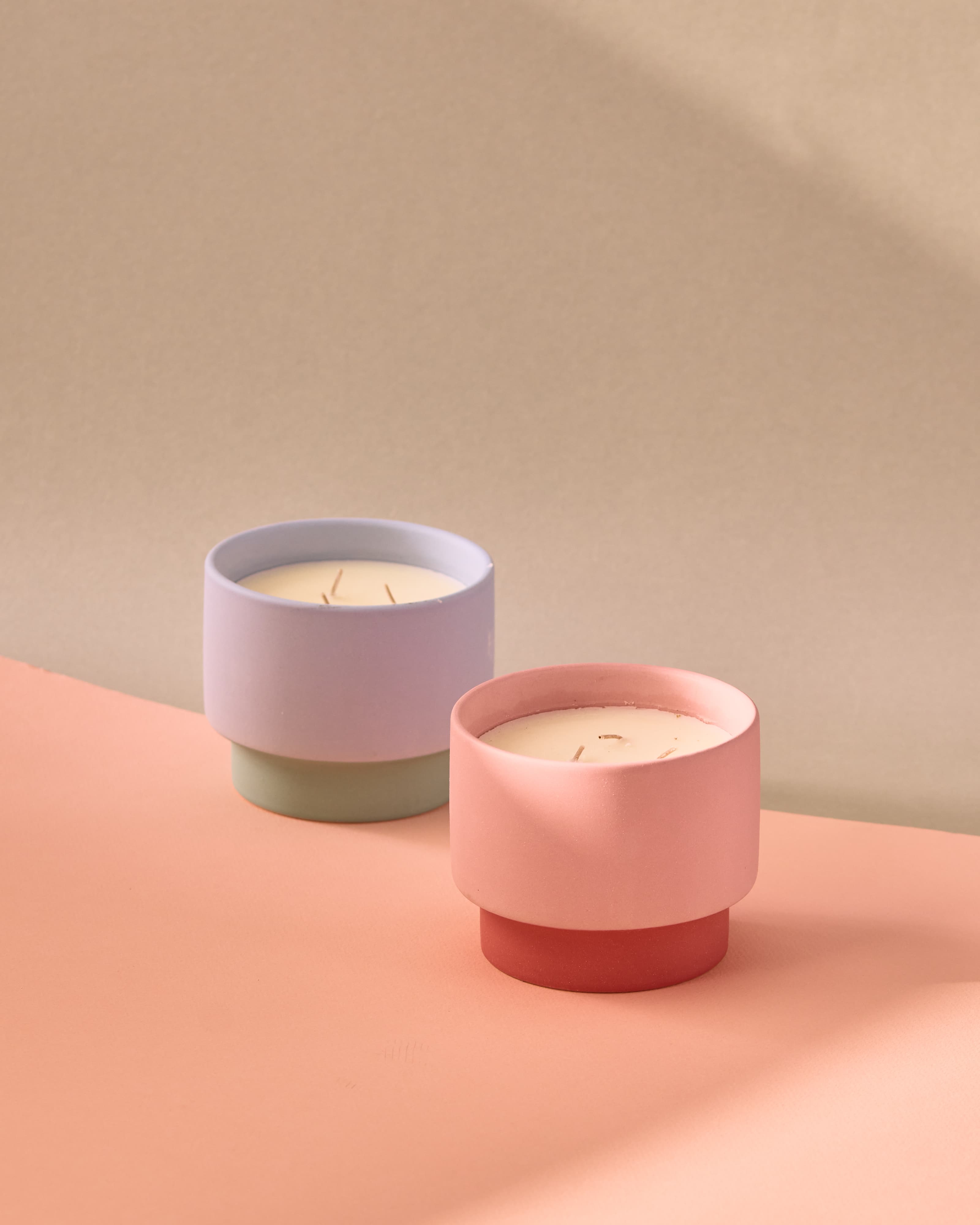 Świeca sojowa ceramiczna - Paddywax Color Block – inne ujęcie
