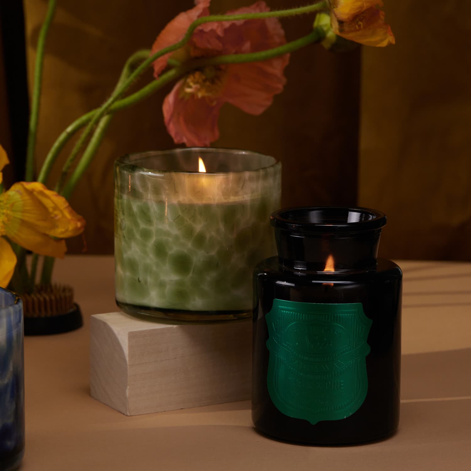 Świeca sojowa szklana - Paddywax Apothecary Noir – inne ujęcie
