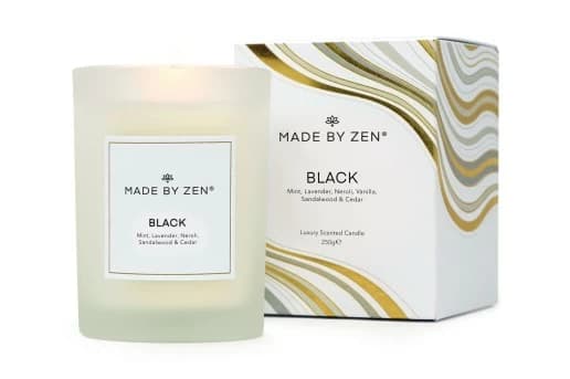 Świeca sojowa – Made by Zen – Black