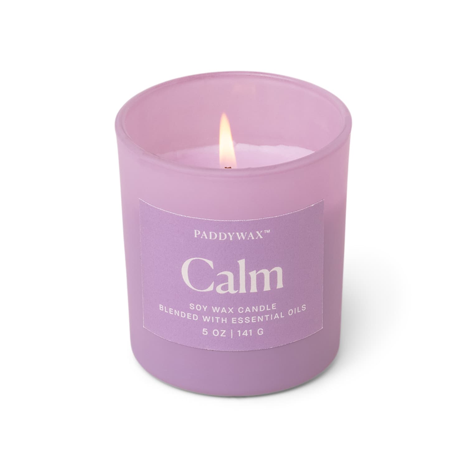 Świeca sojowa szklana - Paddywax Wellness – Lavender Calm