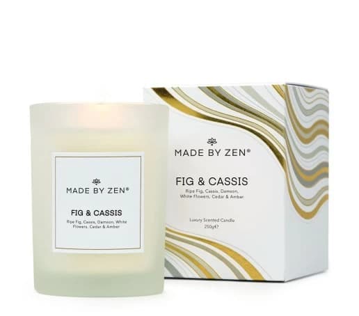 Świeca sojowa – Made by Zen – Fig & Cassis