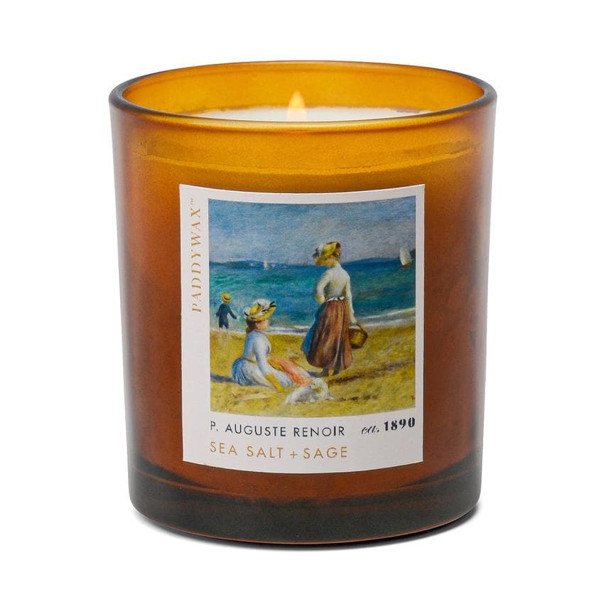 Świeca sojowa w szkle - Paddywax Impressionist – Renoir "Figures on the Beach”