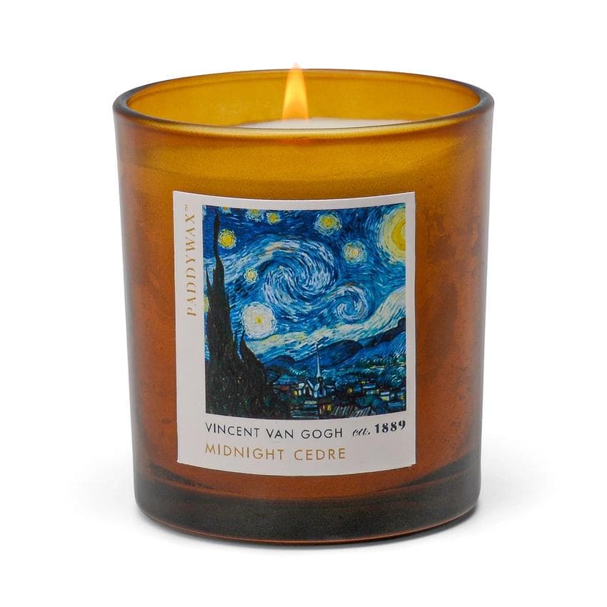 Świeca sojowa w szkle - Paddywax Impressionist – Van Gogh ” The Starry Night ”