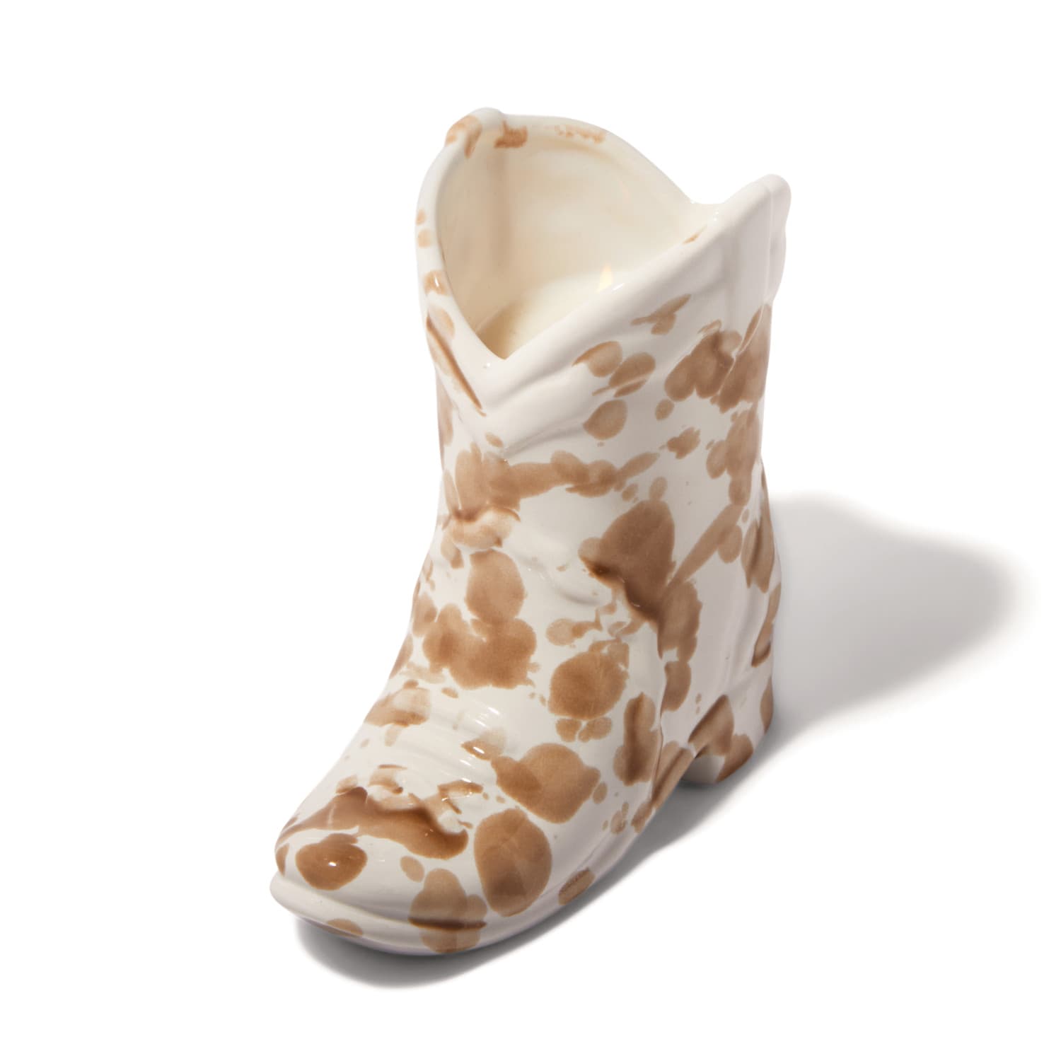 Świeca sojowa ceramiczna - Paddywax Nashville Boot – Desert Peach - Nashville Boot