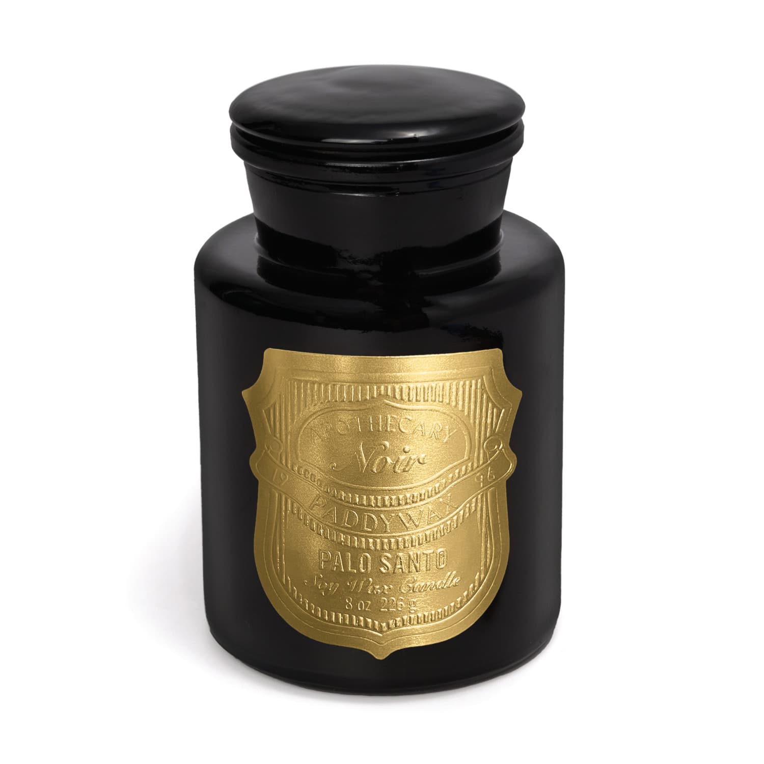 Świeca sojowa szklana - Paddywax Apothecary Noir Palo Santo – widok 1
