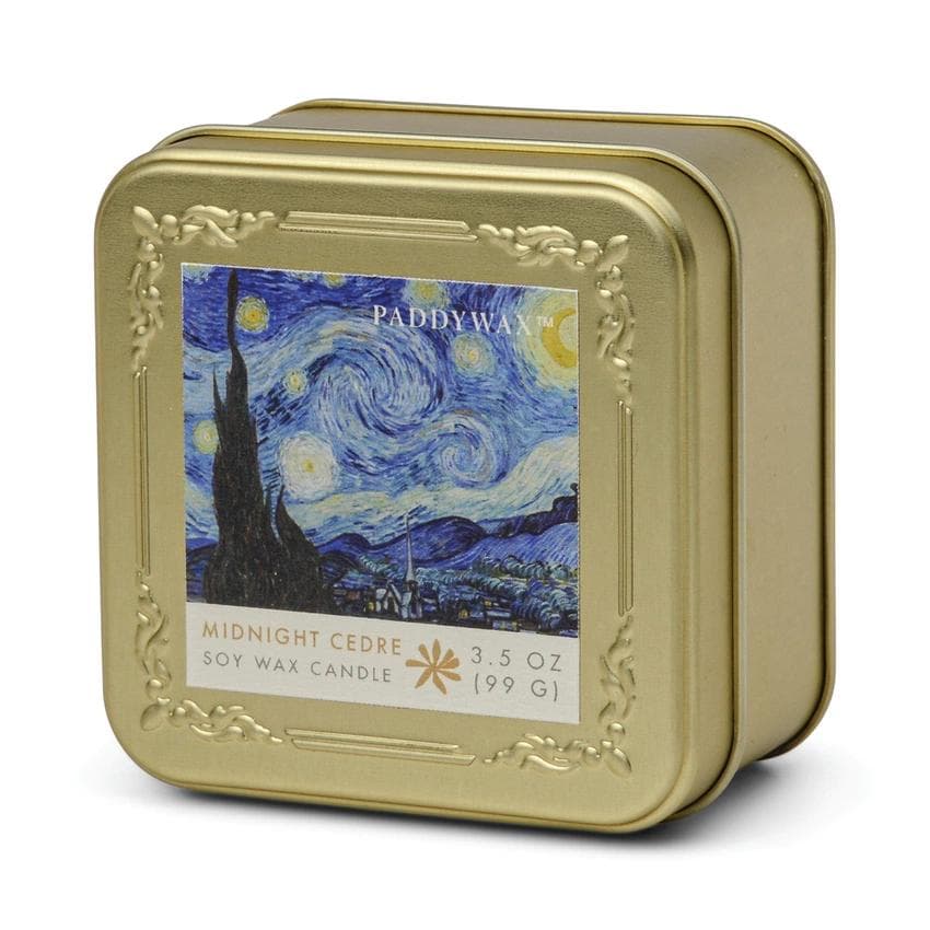 Świeca sojowa w puszce - Paddywax Impressionist – Van Gogh ” The Starry Night”