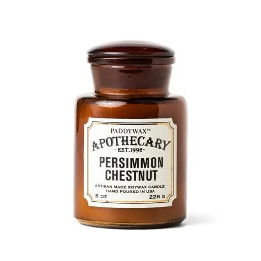 Świeca sojowa w słoju - Paddywax Apothecary – Persimmon & Chestnut