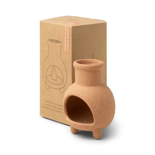 Paddywax stojak na kadzidła stożkowe Palo Santo & Sage – ceramiczny kominek