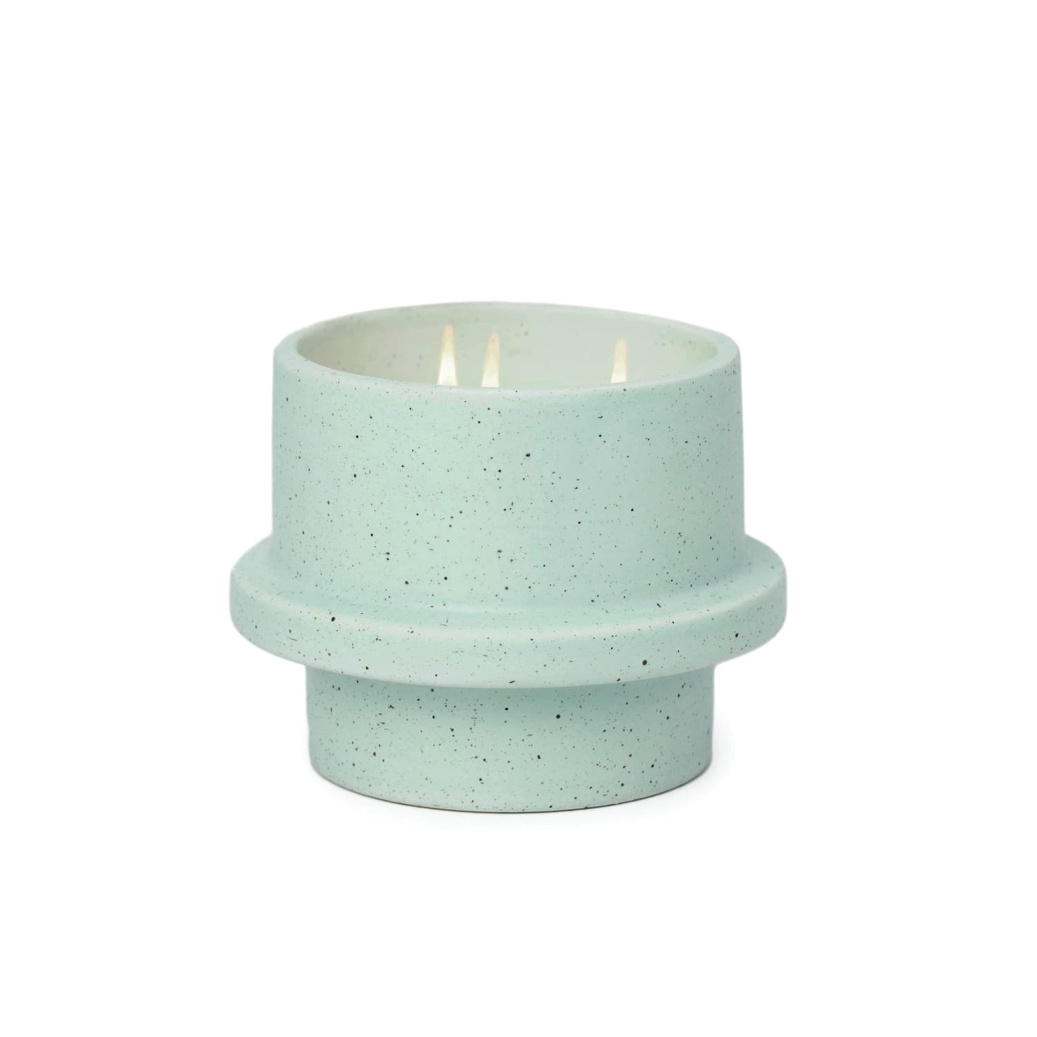Świeca sojowa ceramiczna - Paddywax Folia – Baby Blue