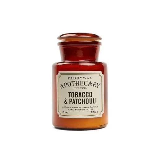 Świeca sojowa w słoju - Paddywax Apothecary – Tobacco & Patchouli