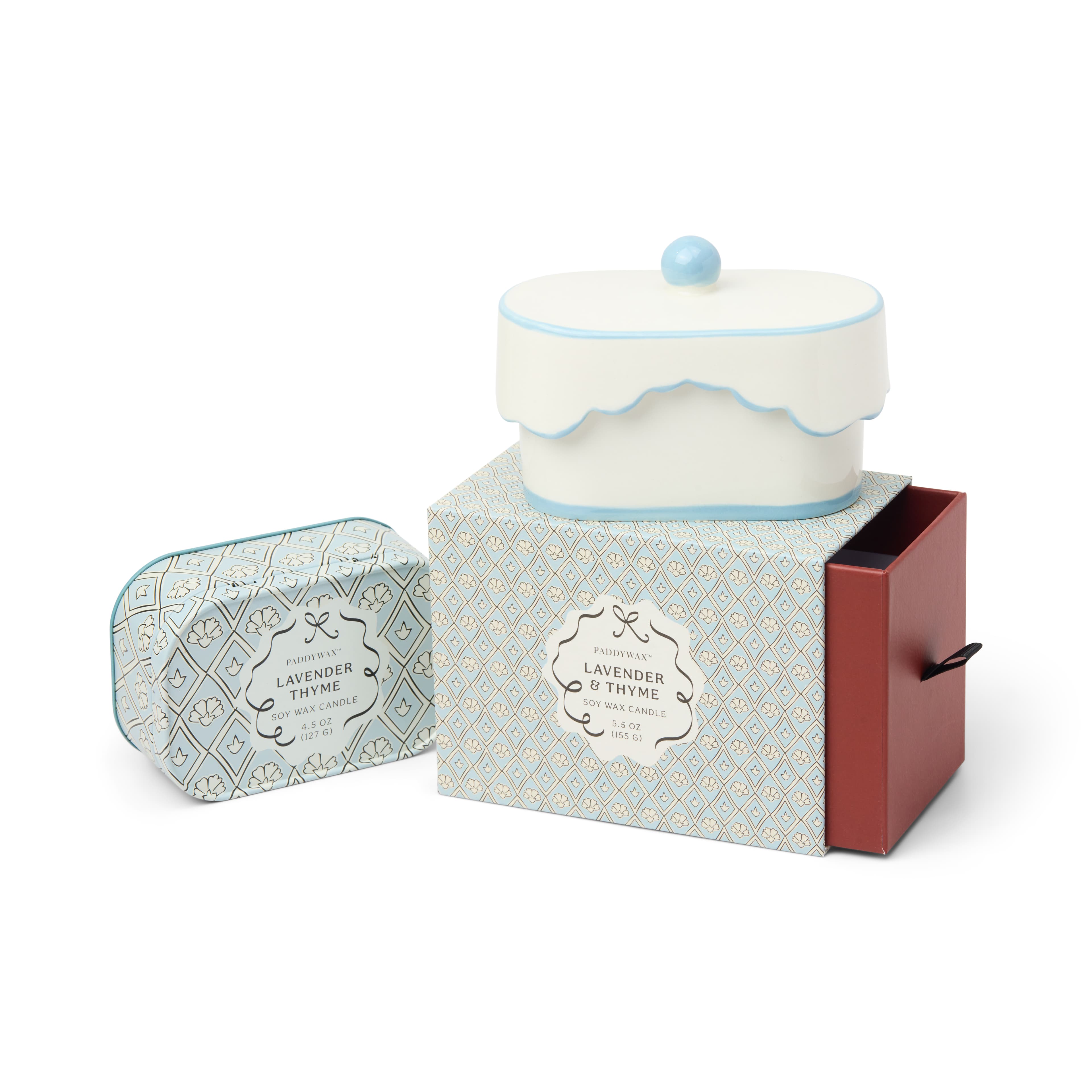 Świeca sojowa w ceramice – Paddywax Cherie (155g) – inne ujęcie