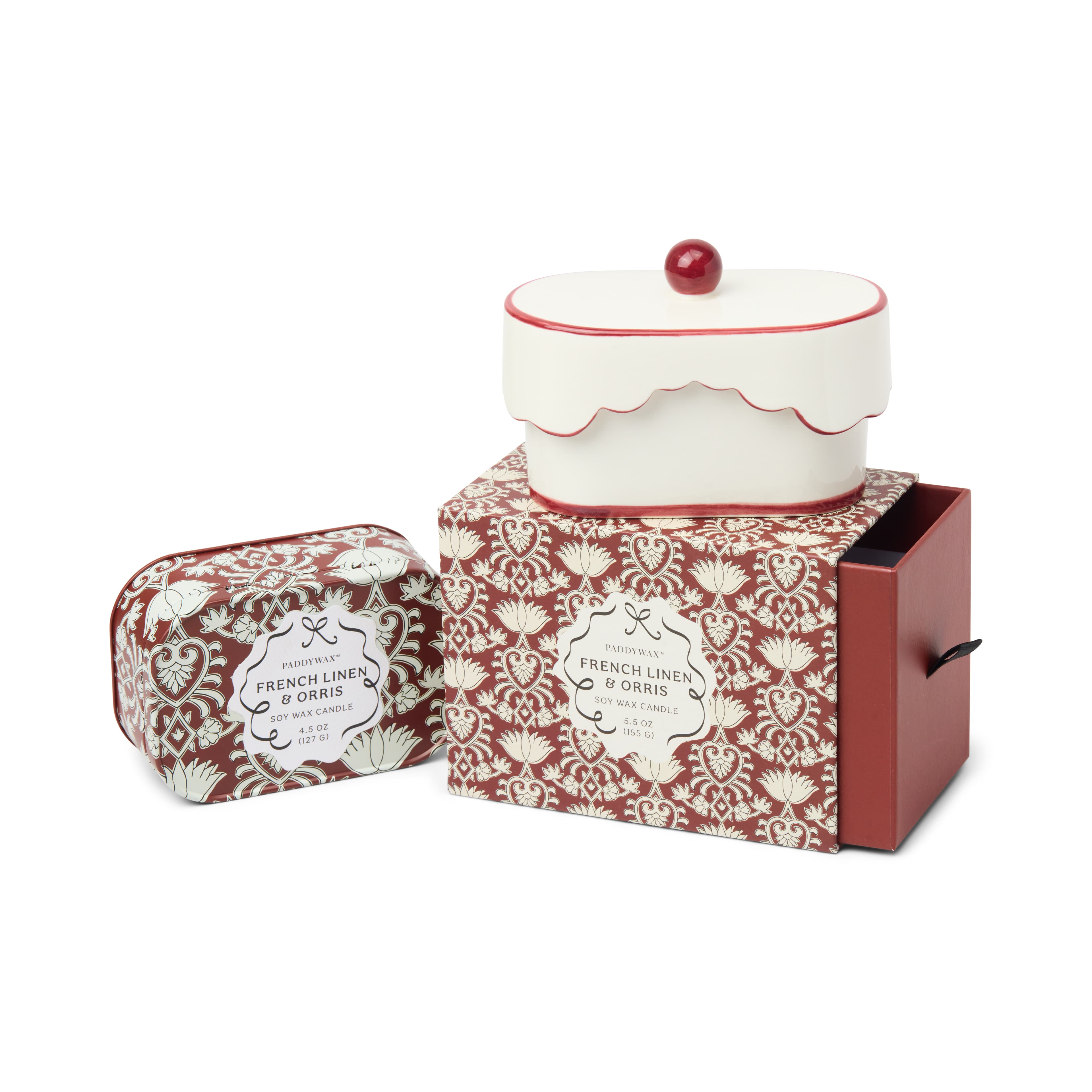 Świeca sojowa w ceramice – Paddywax Cherie (155g) – inne ujęcie