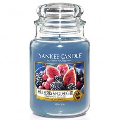 Mulberry & Fig Delight - Yankee Candle - Duży słój
