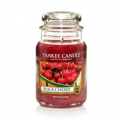Black Cherry - Yankee Candle - Duży słój