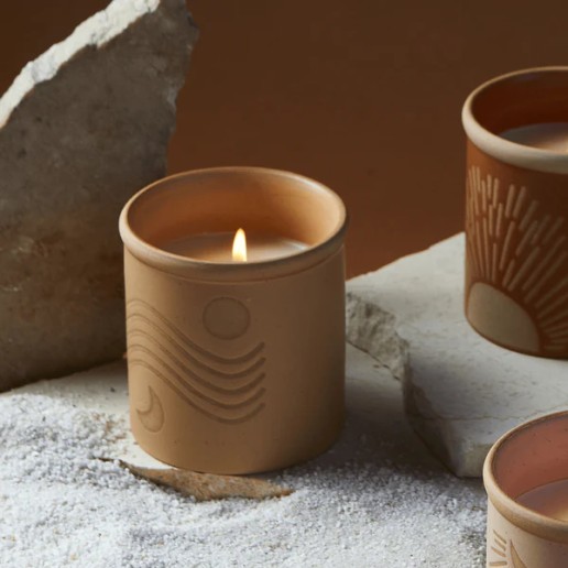 Paddywax Orange Zest & Bergamot - sojowa świeca Dune w ceramice