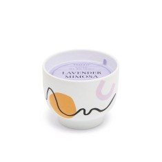 Paddywax Lavender Mimosa  - sojowa świeca Wabi Sabi