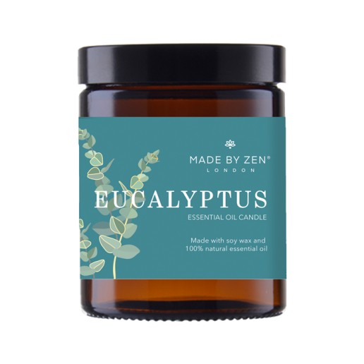 Świeca sojowa Eucalyptus z olejkami eterycznymi Made by Zen