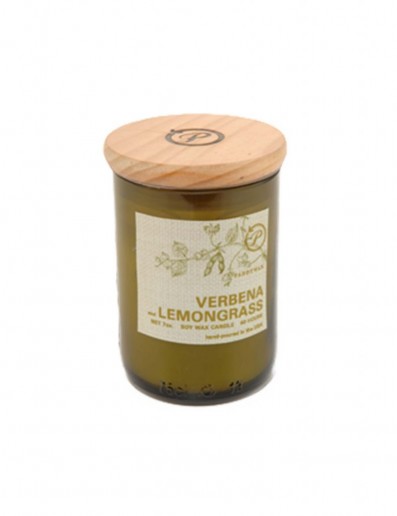 Paddywax  Verbena & Lemongrass - świeca w słoju Eco Green