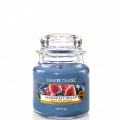 Mulberry & Fig Delight - Yankee Candle - Mały słój
